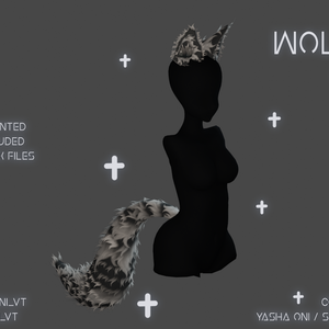 Wolf set V1 - .FBX, .blend, unitypackage