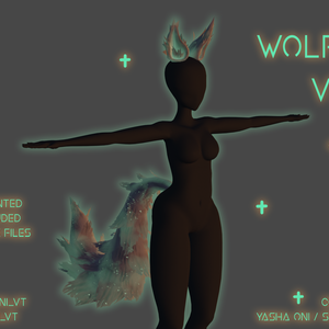 Ghost Wolf - .FBX, .BLEND, UNITYPACKAGE files