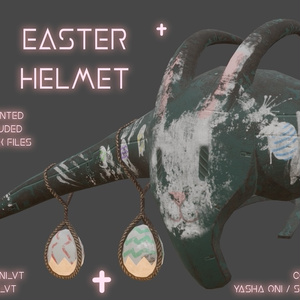 Easter Helmet - .FBX, .blend, unitypackage