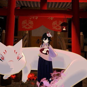 【VRC想定】召喚獣　管狐【MA対応】 缩略图 6