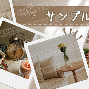 【Canva無料版対応】YouTubeサムネイル用Canvaテンプレート／Vlog・暮らし系