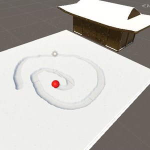 簡単な雪シェーダー(Simple Snow Shader)
