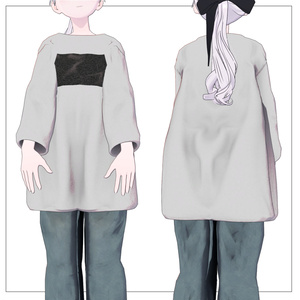 【Lapwing＆A0XBody対応】オーバーサイズシャツ 缩略图 2