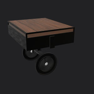 Industrial Desk(GLTF) for your metaverse artworks