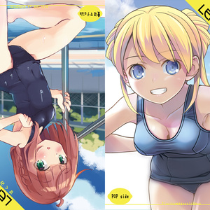 コミティア新刊、スク水レモネード、スクエア缶バッチセット