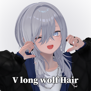 V long wolf Hair【#EvicPlus】