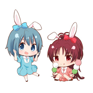 ゆるゆり/大室家】猫耳さくひま キーホルダーセット 32mm [大室