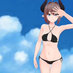 ビキニ&マイクロビキニ水着【「レナ・カクテル-Lena Cocktail-」用衣装3Dモデル】