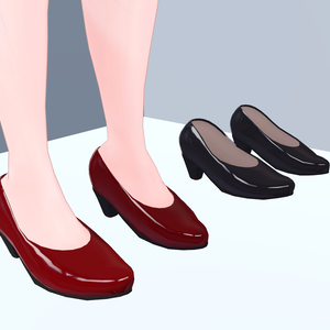 「くろなつ」向けパンプス