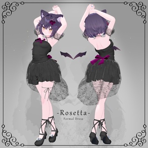 フォーマルドレス『🌹- Rosetta -🌹』（12アバター対応） 缩略图 3