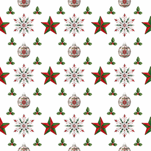 クリスマス柄のデジタルペーパー