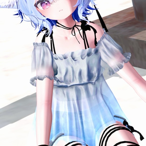 【44アバター対応】#CitrusWhite【VRChat向け衣装モデル】 缩略图 22