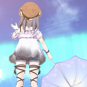 【44アバター対応】#CitrusWhite【VRChat向け衣装モデル】 缩略图 29