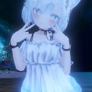 【44アバター対応】#CitrusWhite【VRChat向け衣装モデル】 缩略图 47