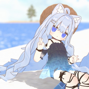 【44アバター対応】#CitrusWhite【VRChat向け衣装モデル】 缩略图 40