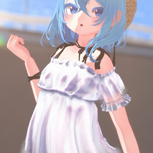 【44アバター対応】#CitrusWhite【VRChat向け衣装モデル】 缩略图 19