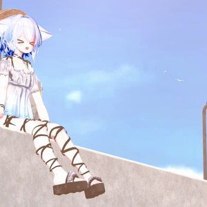 【44アバター対応】#CitrusWhite【VRChat向け衣装モデル】 缩略图 23
