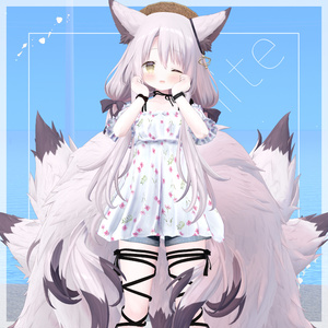 【44アバター対応】#CitrusWhite【VRChat向け衣装モデル】 缩略图 16