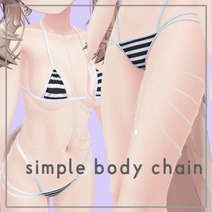 simple body chain/シンプルボディチェーン【MA対応/マヌカ用】
