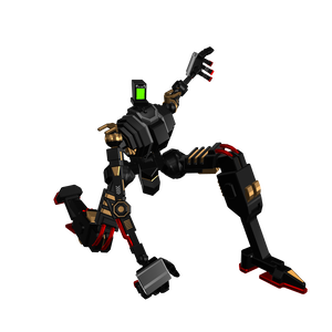 オリジナル3Dモデル/メカノイド  アーマード骸