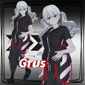 【Grus用】Set Costume【texture4種】