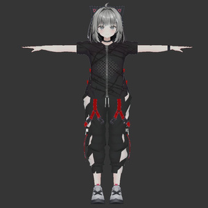 【ナユ、ホノカ用】Set Costume Nayu【texture４種類】