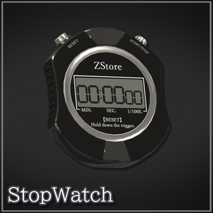 【VRChat想定】StopWatch【Udon】【UdonSharp】【Unity2019対応】