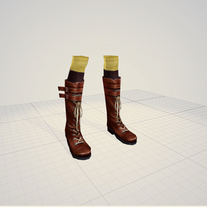 3d  ブーツ