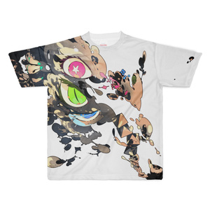 フルグラフィック溶解クロイチャン T shirt (poly-)