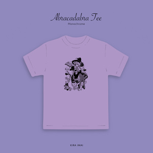 Abracadabra Tee［Monochrome］Purple