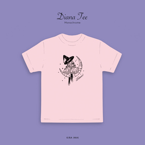 Diana Tee［Monochrome］Pink