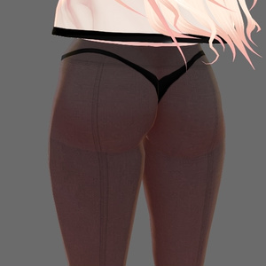 [BETA] ❤ VRoid Backseam Tights Socks