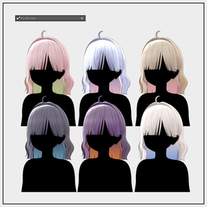 【3Dヘアモデル】Poinsettia 缩略图 9
