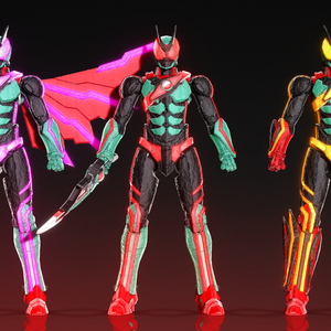 【MMD】KAMEN RIDER ZEZTZ PHYSICAM