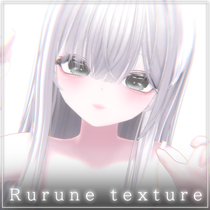 【rurune専用】texture set(face+eyes)🦈🤍