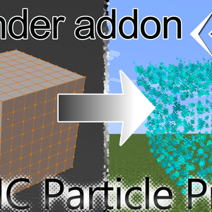 MC Particle Pro (Blenderアドオン、データパックアシストツール)