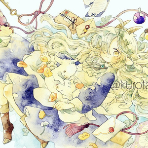 手描きイラスト オリジナル 「新作の調理支度」 原画 創作