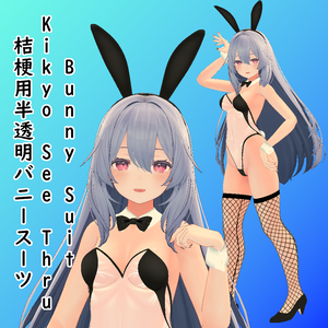 桔梗用半透明バニースーツ || Kikyo See Thru Bunny Suit