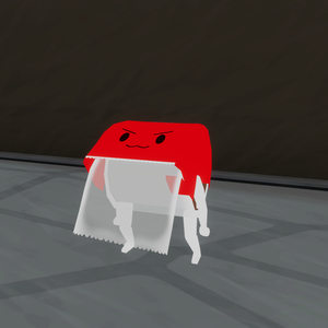 (無料FREE)PB対応VRChat向けアバター【テープマン】|| VRC Avatar: Tapeman