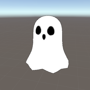 Rigged Cute Ghost