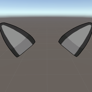 Rigged Cat Ears (smooth)