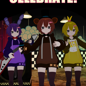 【VRChat想定】FNAFコスプレセット FNAF fanmade cosplay set　