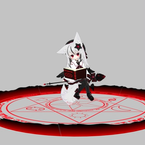 【VRChat想定】ネメシス肩掛け魔導書　MA対応 缩略图 2