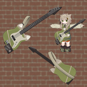 【VRChat想定】MA対応　キプギター！！🎸 缩略图 2