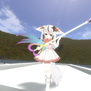 【VRChat想定】MA対応 魔法少女の仕込み杖 缩略图 5