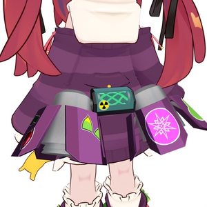 【VRChat想定】まめふれブースタージェット 缩略图 4