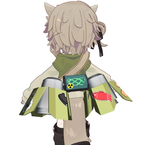 【VRChat想定】まめふれブースタージェット 缩略图 3