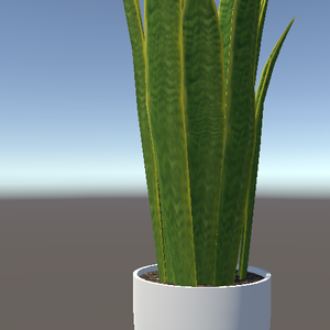 観葉植物01（二個セット）- Houseplant 01 (set of two)