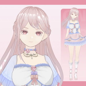 玫瑰温柔女VRM