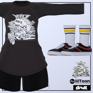 【FCミルティナ用】ラグランTシャツ＆スニーカー 缩略图 5